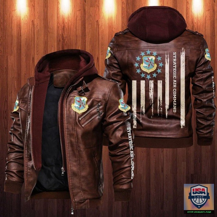 Strategic Air Command Leather Jacket - HVsun