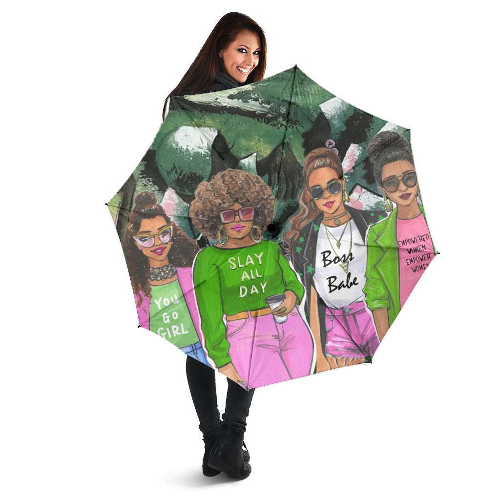 Sorority Umbrellas - AKA Girl Umbrella Ver05