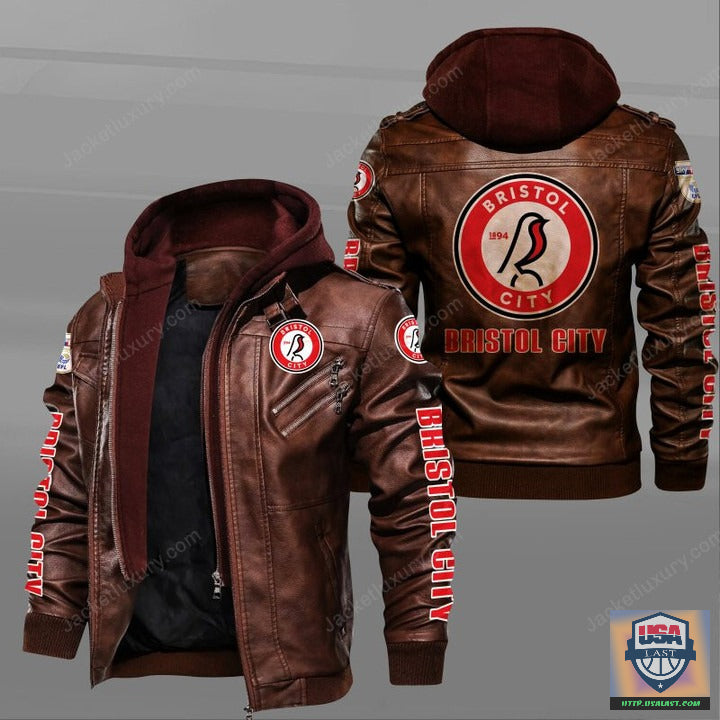 Bristol City F.C Leather Jacket - HVsun