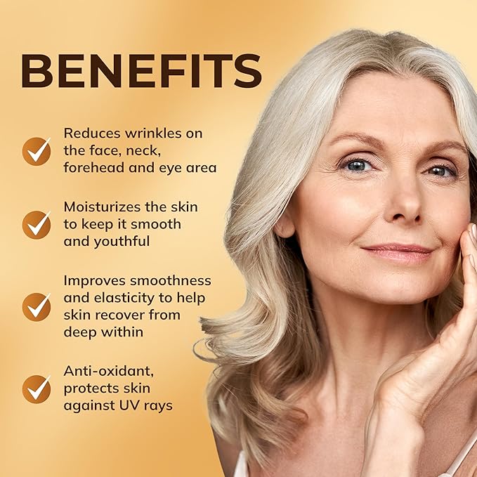 ABERA Gold Anti-Wrinkle Serum (0.23 Fl.Oz)Pack of 3