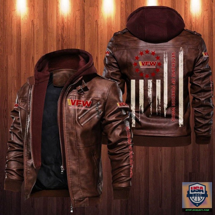 Veterans of Foreign Wars Leather Jacket - HVsun