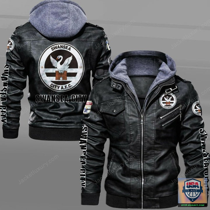Swansea City AFC Leather Jacket - HVsun