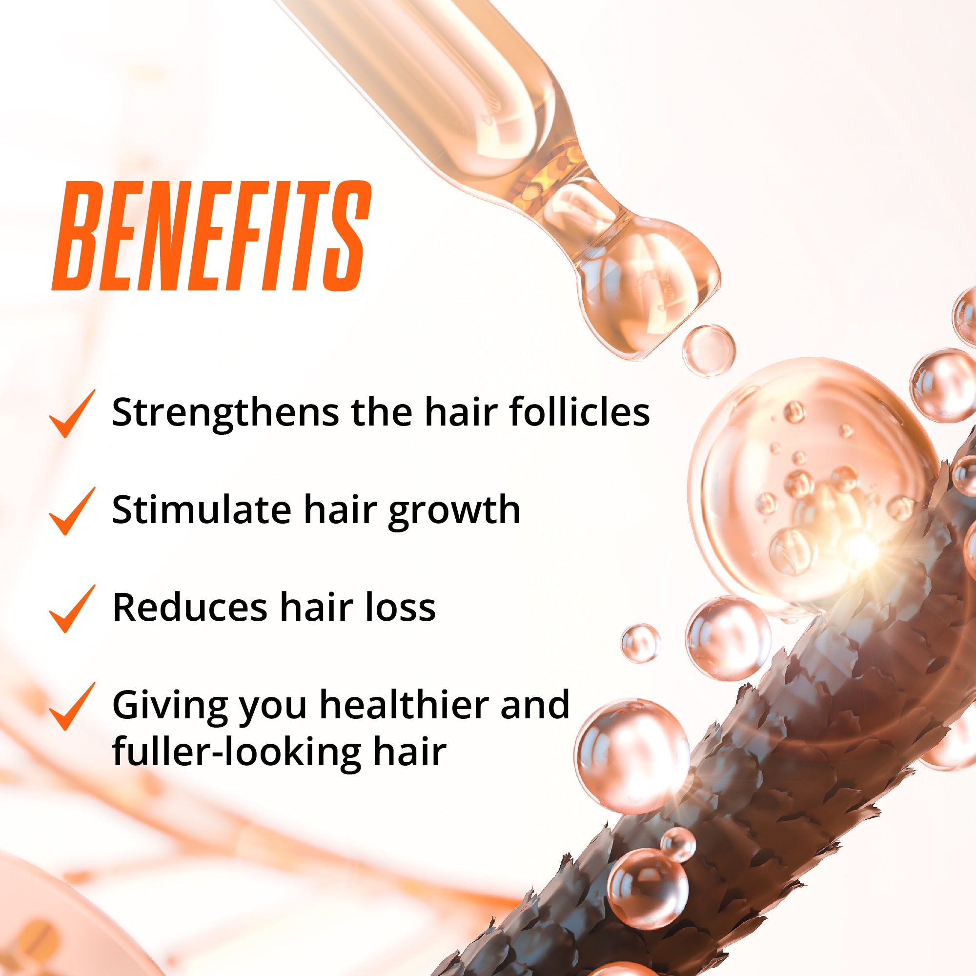 ABERA Men Hair, Beard, Eyebrown Growth Serum 50ml