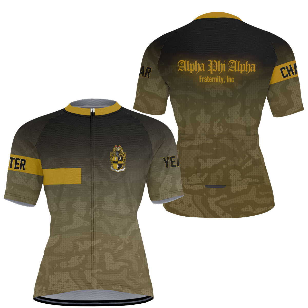 Alpha Phi Alpha Cycling Jersey Custom Camouflage Style