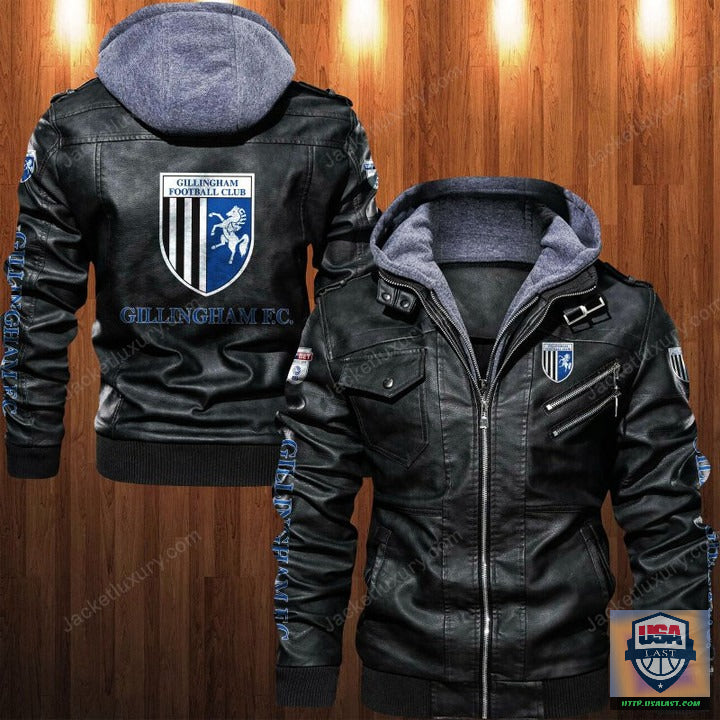 Gillingham F.C Leather Jacket - USALast