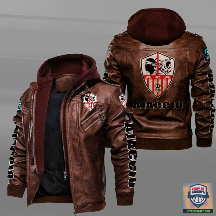 AC Ajaccio FC Leather Jacket - HVsun