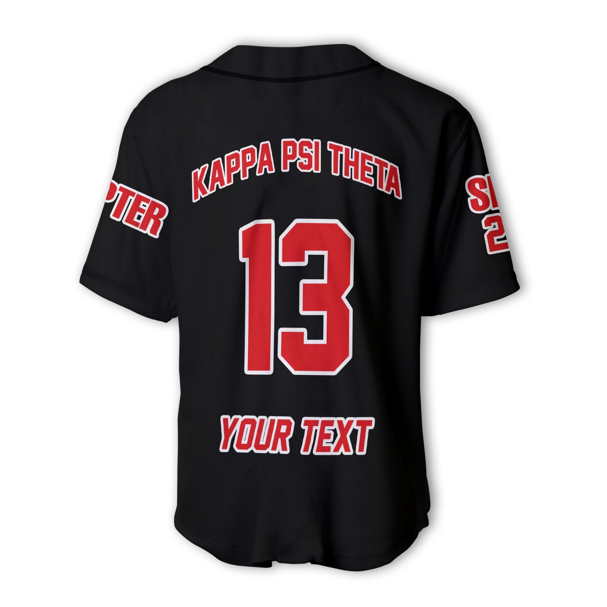 Fraternity Baseball Jersey - Personalized Kappa Psi Theta Baseball Jersey Original Dark Style