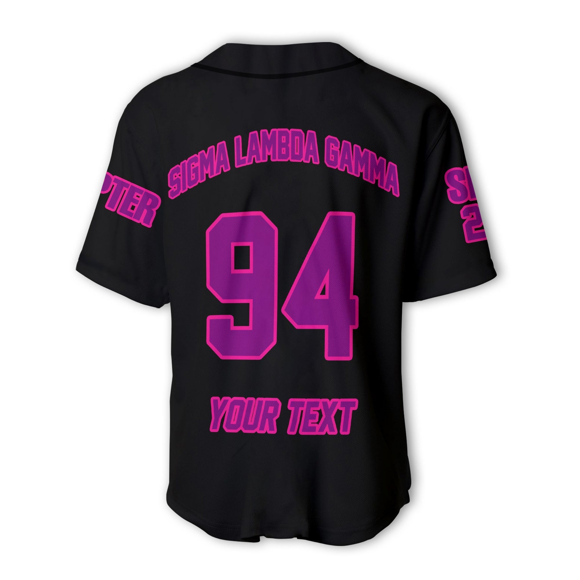 Sorority Baseball Jersey - Personalized Sigma Lambda Gamma Baseball Jersey Original Dark Style