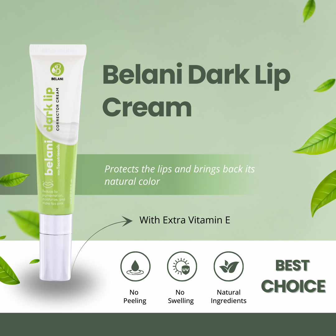Belani Dark Lip, Organic Lip Lightening Cream