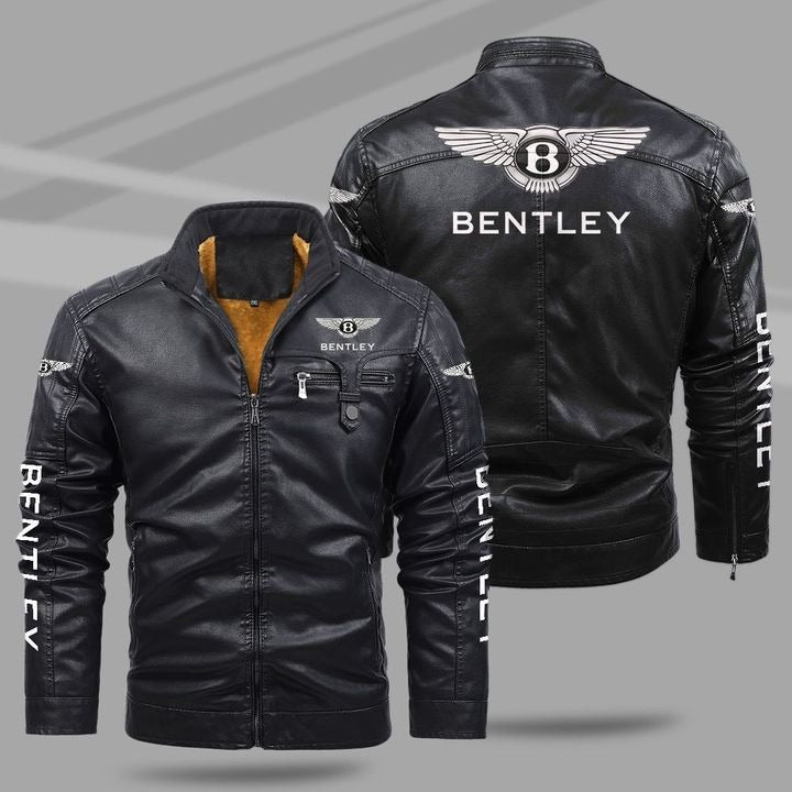 Bentley Fleece Leather Jacket - HVSun