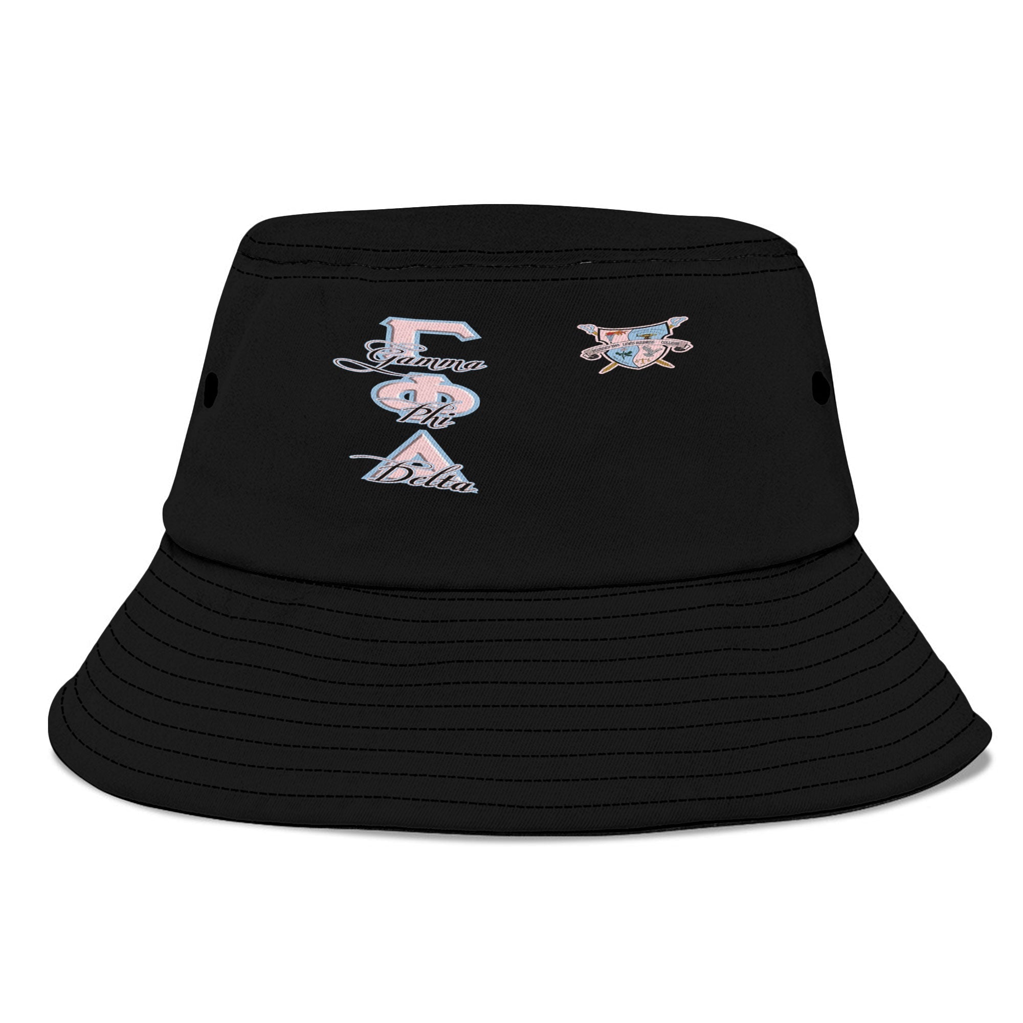 Sorority Hat - Gamma Phi Delta Bucket Hat Dark Style