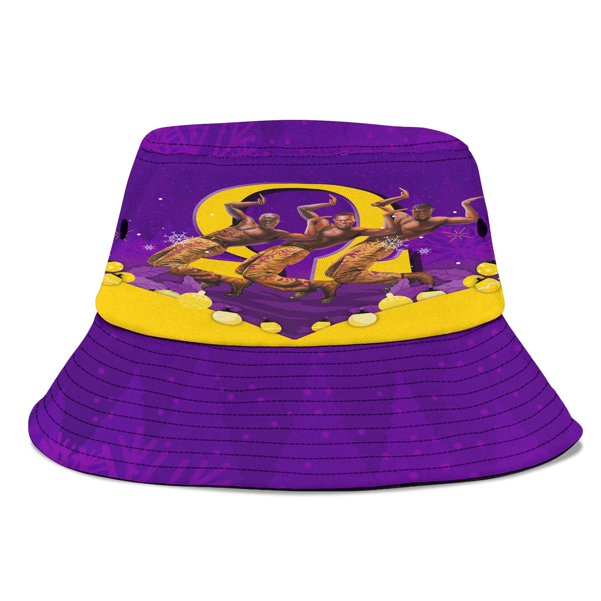 Fraternity Hat - OPP Christmas Bucket Hat Omega Man Hand Sign Style