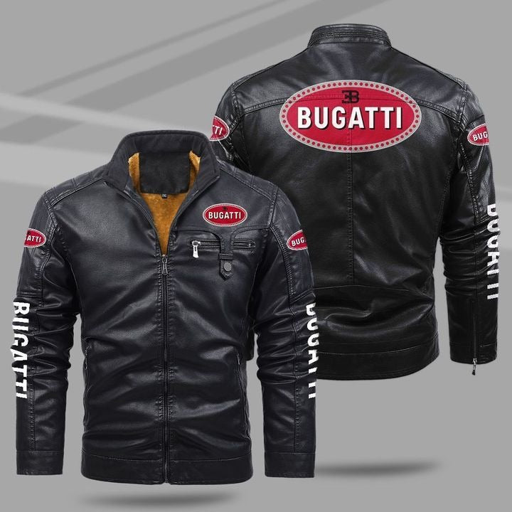 Bugatti Fleece Leather Jacket - HVSun