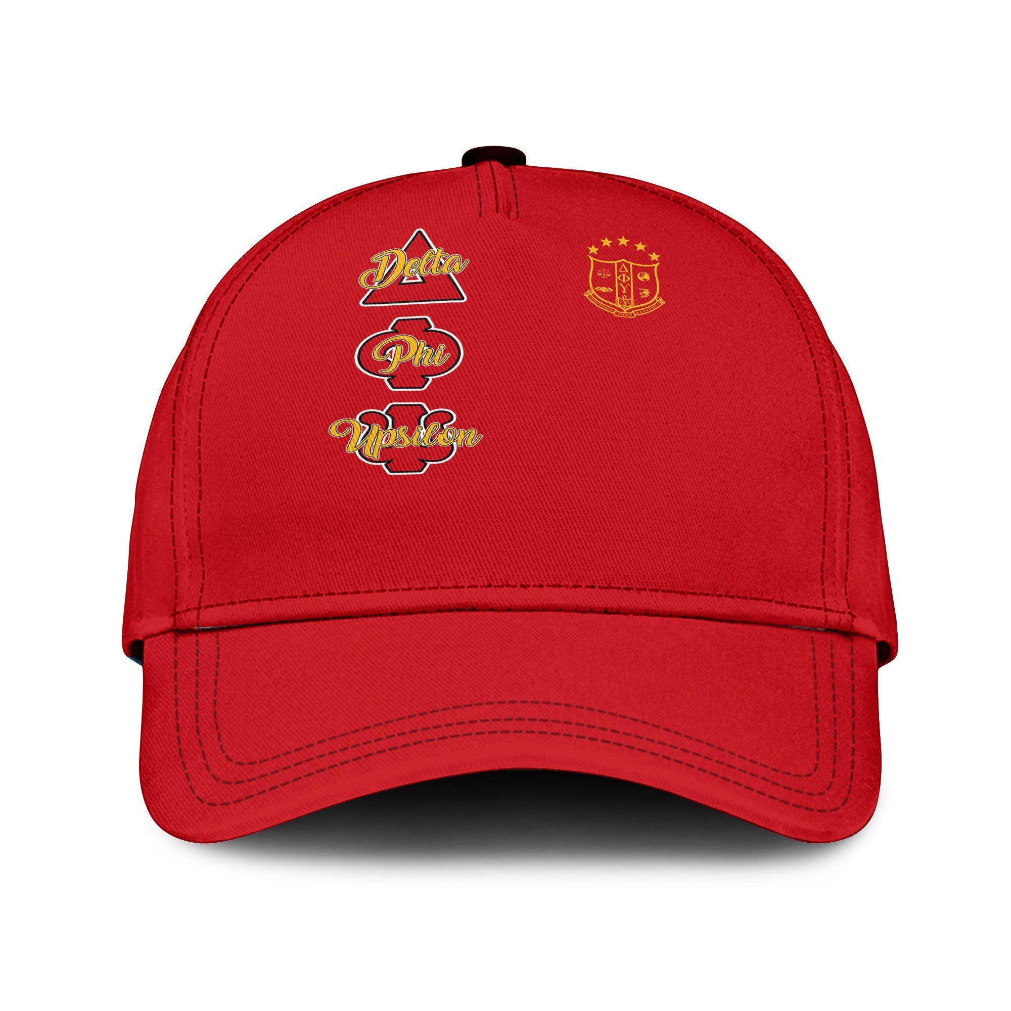 Fraternity Cap - Delta Phi Upsilon Classic Cap Original Red Style