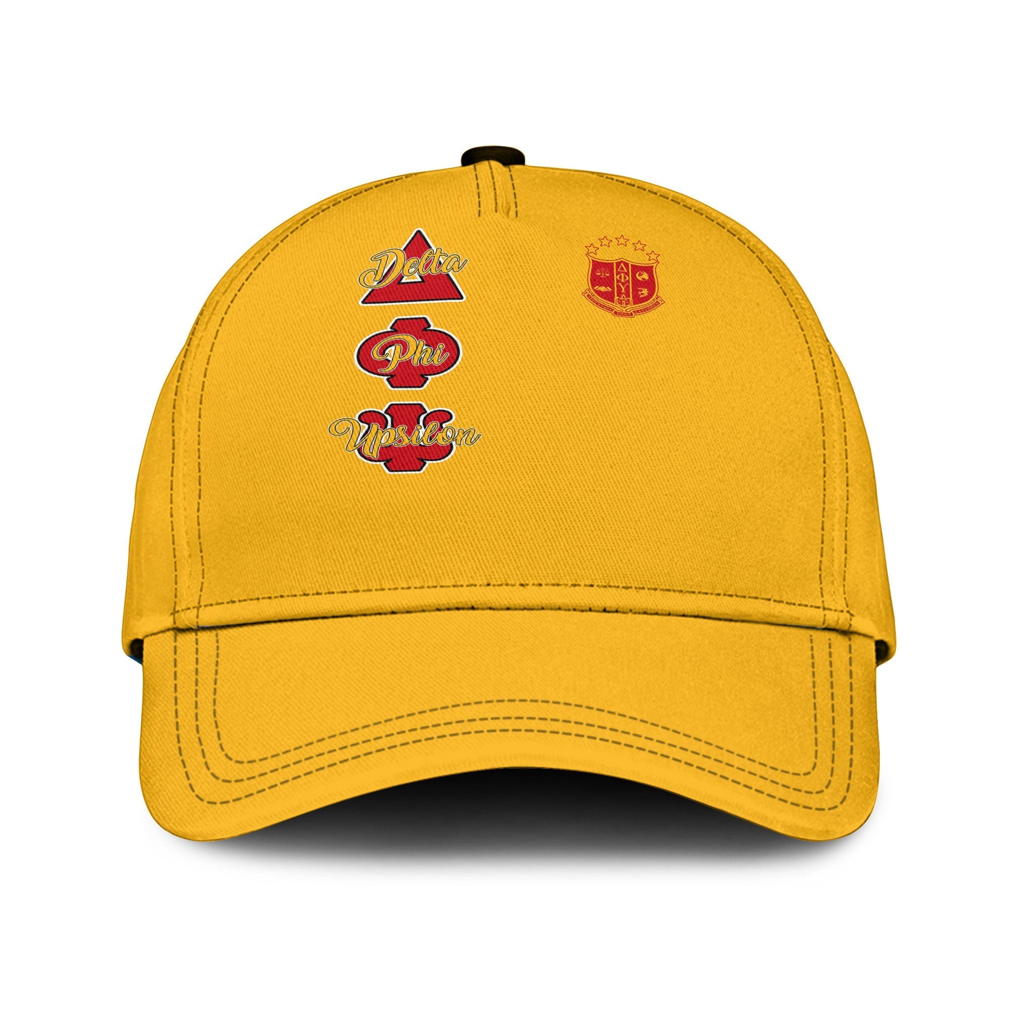 Fraternity Cap - Delta Phi Upsilon Classic Cap Original Yellow Style