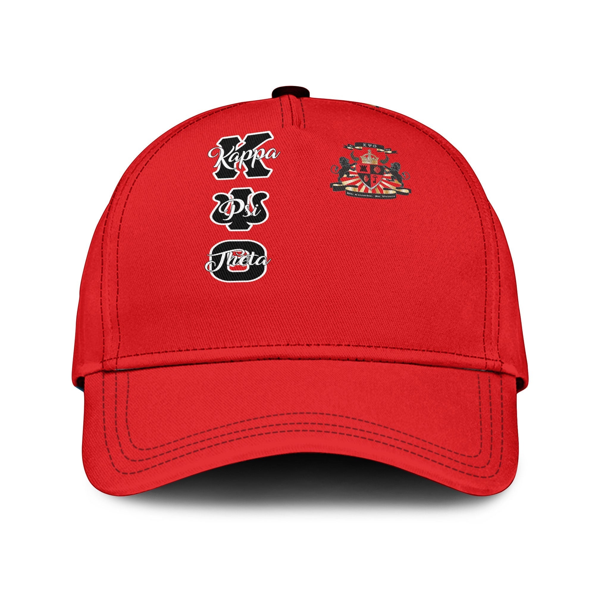 Fraternity Cap - Kappa Psi Theta Classic Cap Original Red Style