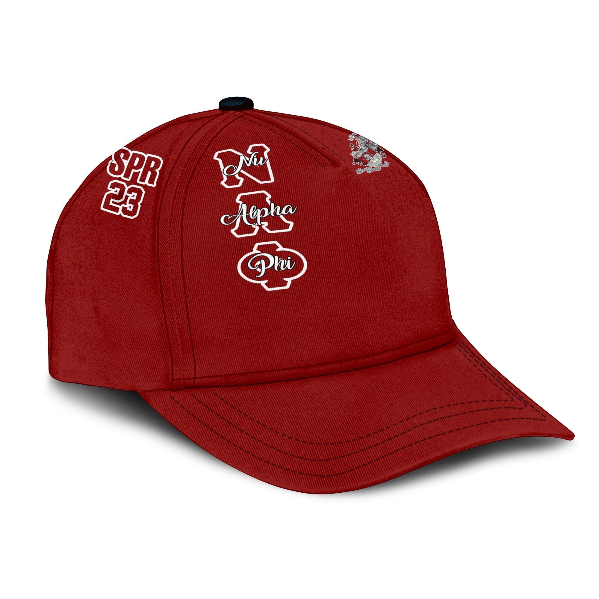 Fraternity Cap - Nu Alpha Phi Classic Cap Original Maroon Style