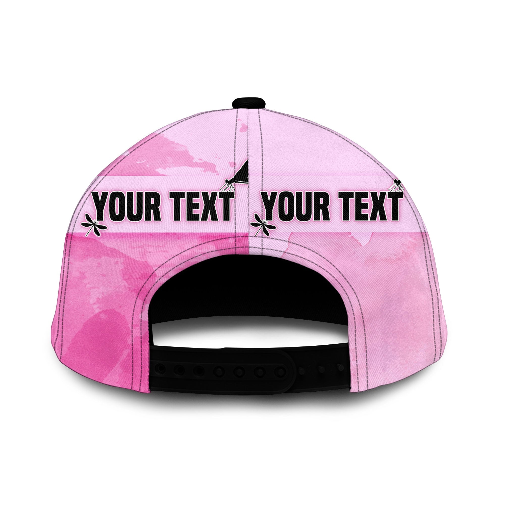 Sorority Cap -  Delta Beta Psi Classic Cap Pink Dragonfly Style