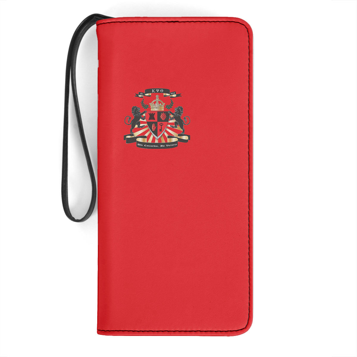 Fraternity Clutch Purse - Kappa Psi Theta Clutch Purse Original Red Style