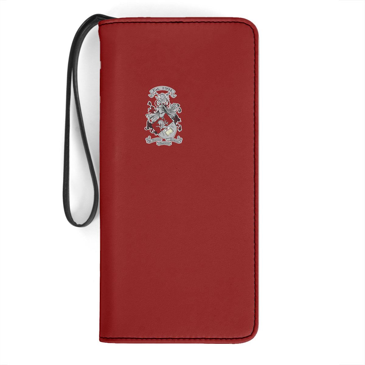 Fraternity Clutch Purse - Nu Alpha Phi Clutch Purse Original Maroon Style