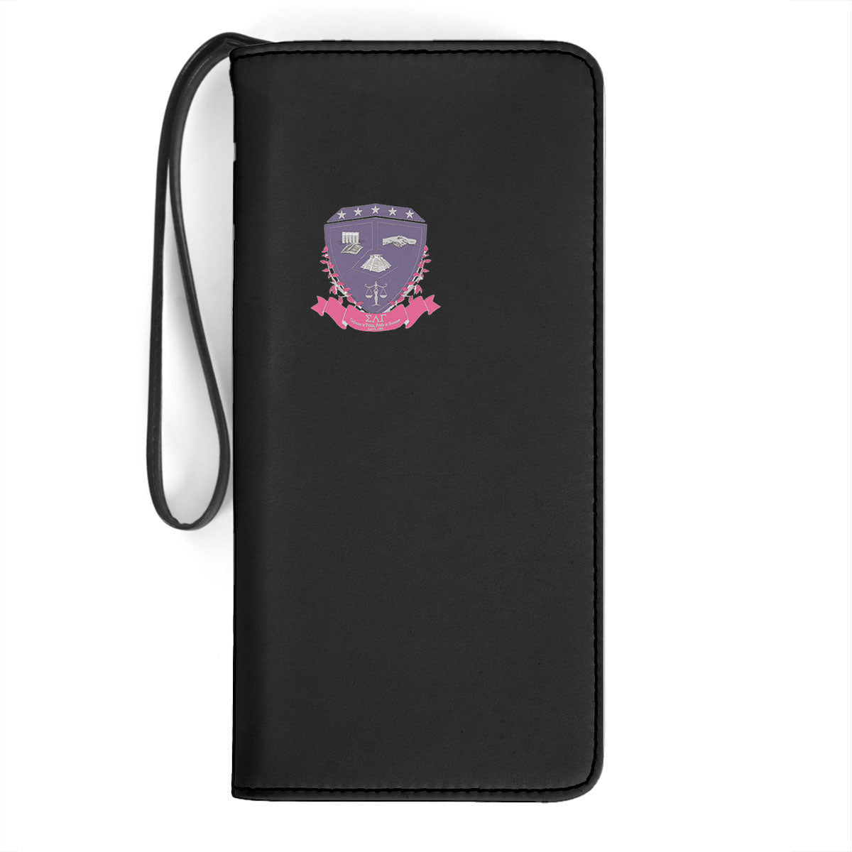 Sorority Clutch Purse - Sigma Lambda Gamma Clutch Purse Original Dark Style