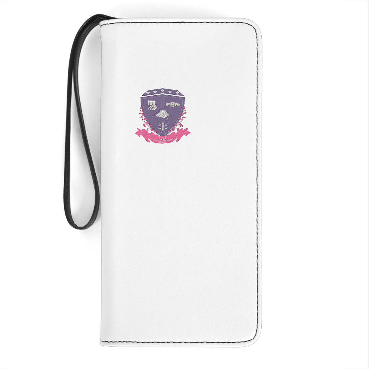 Sorority Clutch Purse - Sigma Lambda Gamma Clutch Purse Original White Style