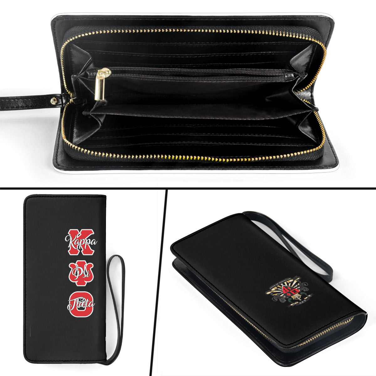 Fraternity Clutch Purse - Kappa Psi Theta Clutch Purse Original Lion Claws Style