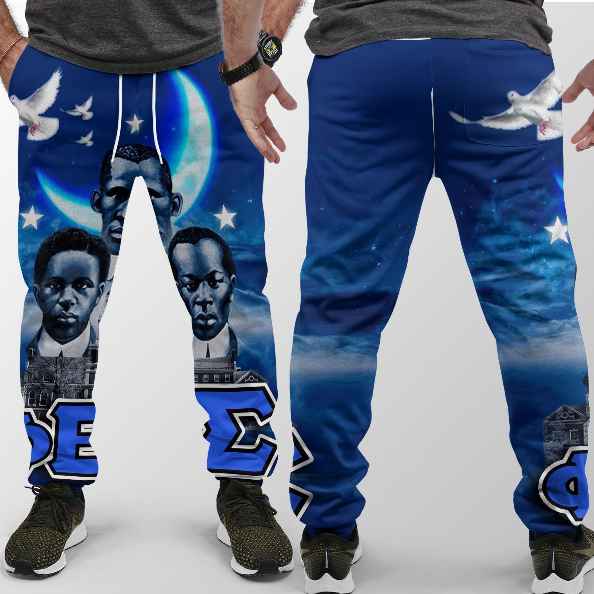 Fraternity Jogger Pant - Custom Phi Beta Sigma Jogger Pant Memory PBS 1914 Style
