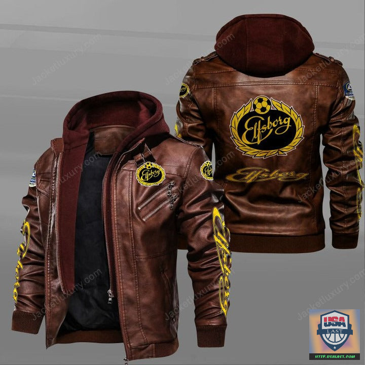 IF Elfsborg FC Leather Jacket - HVsun