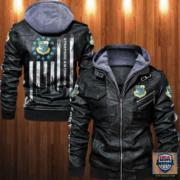 Strategic Air Command Leather Jacket - HVsun