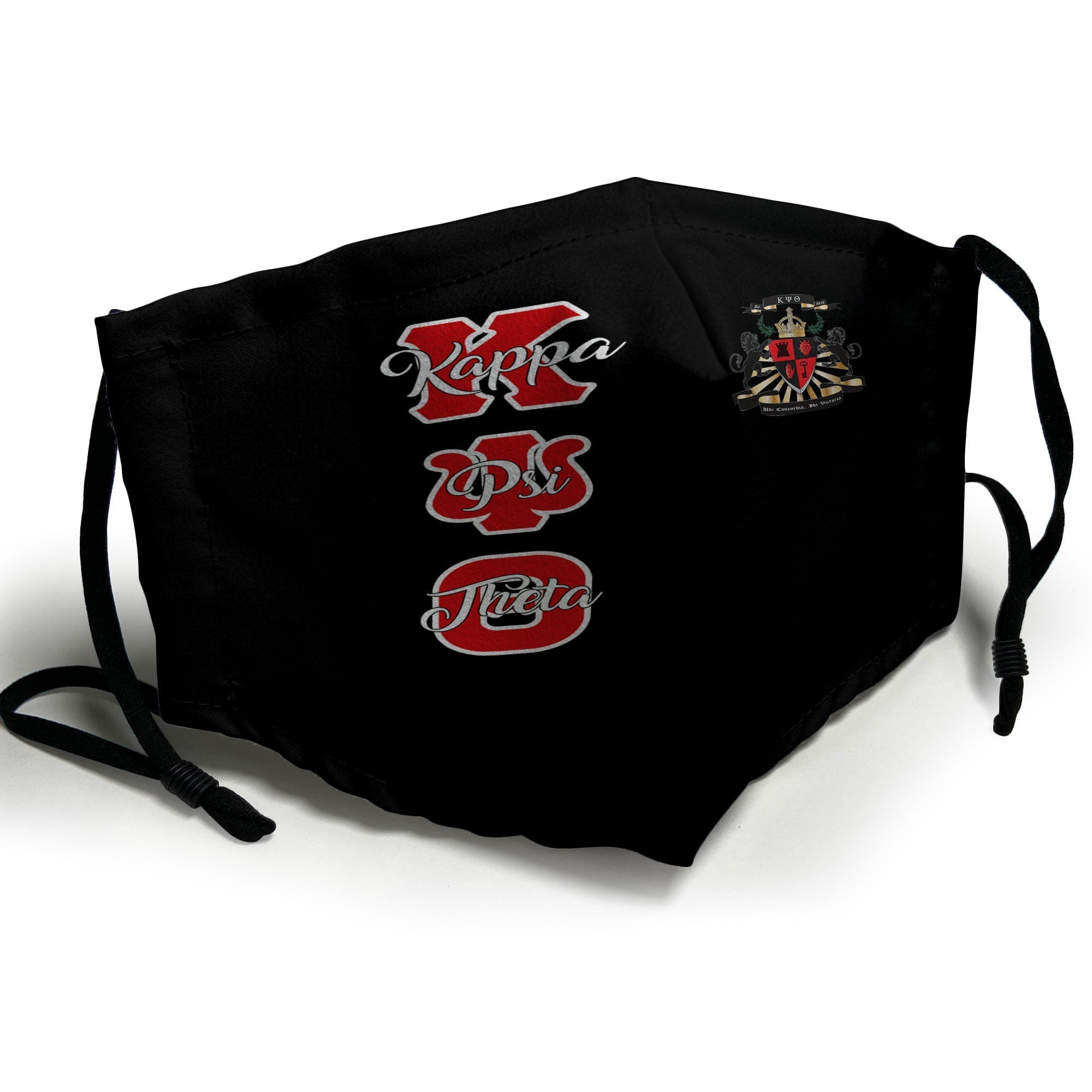 Fraternity Face Mask - Kappa Psi Theta Face Mask Original Dark Style