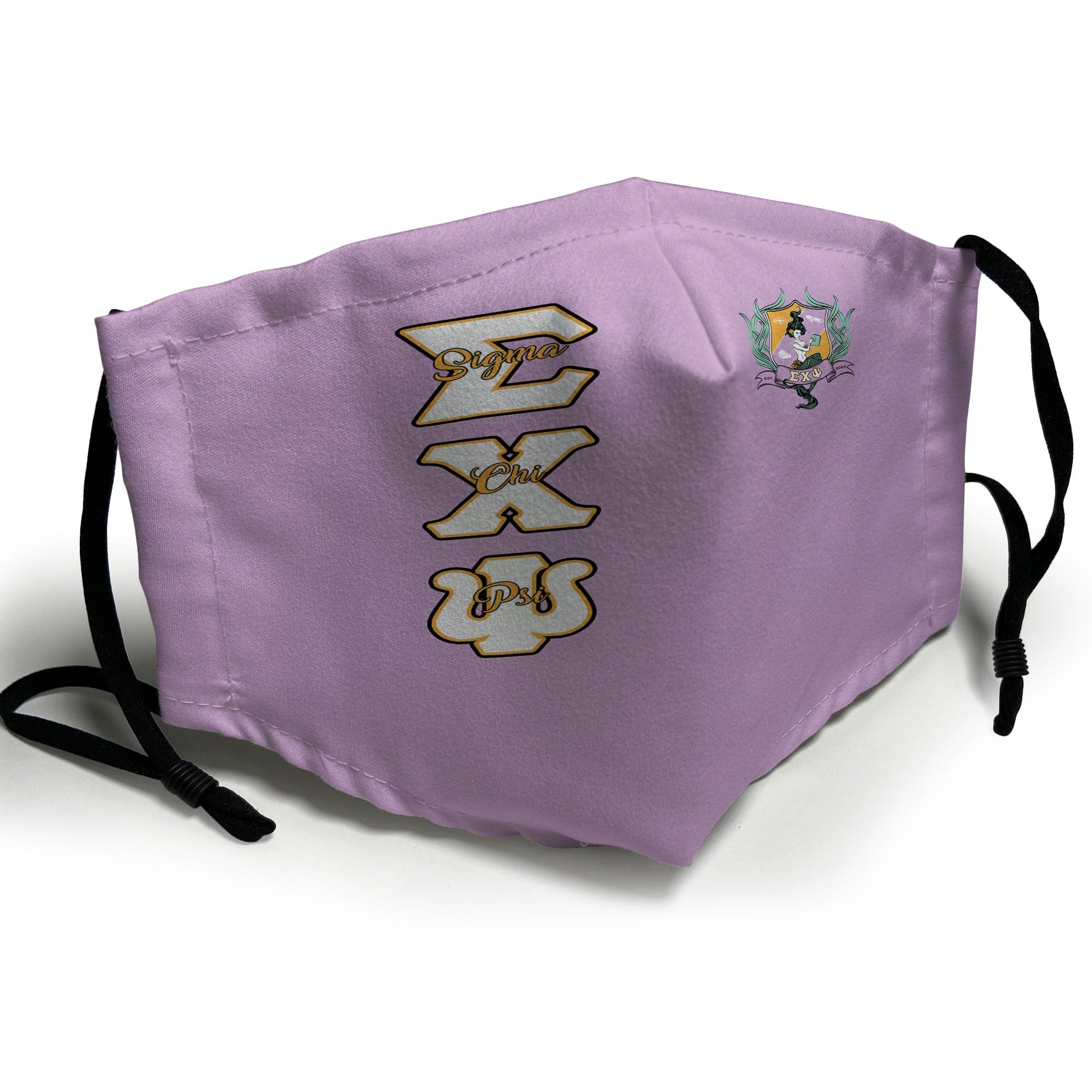 Sorority Face Mask - Sigma Chi Psi Face Mask Original Style