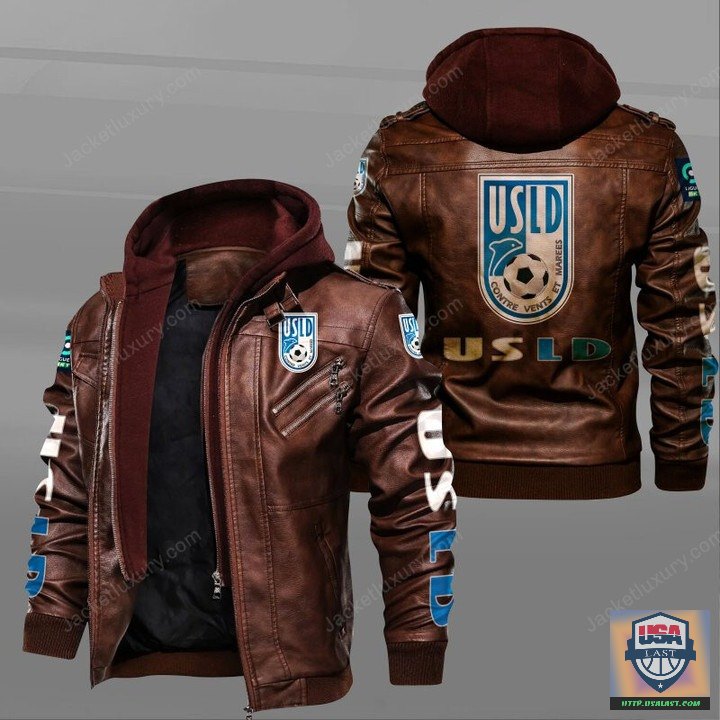 USL Dunkerque Leather Jacket - HVsun