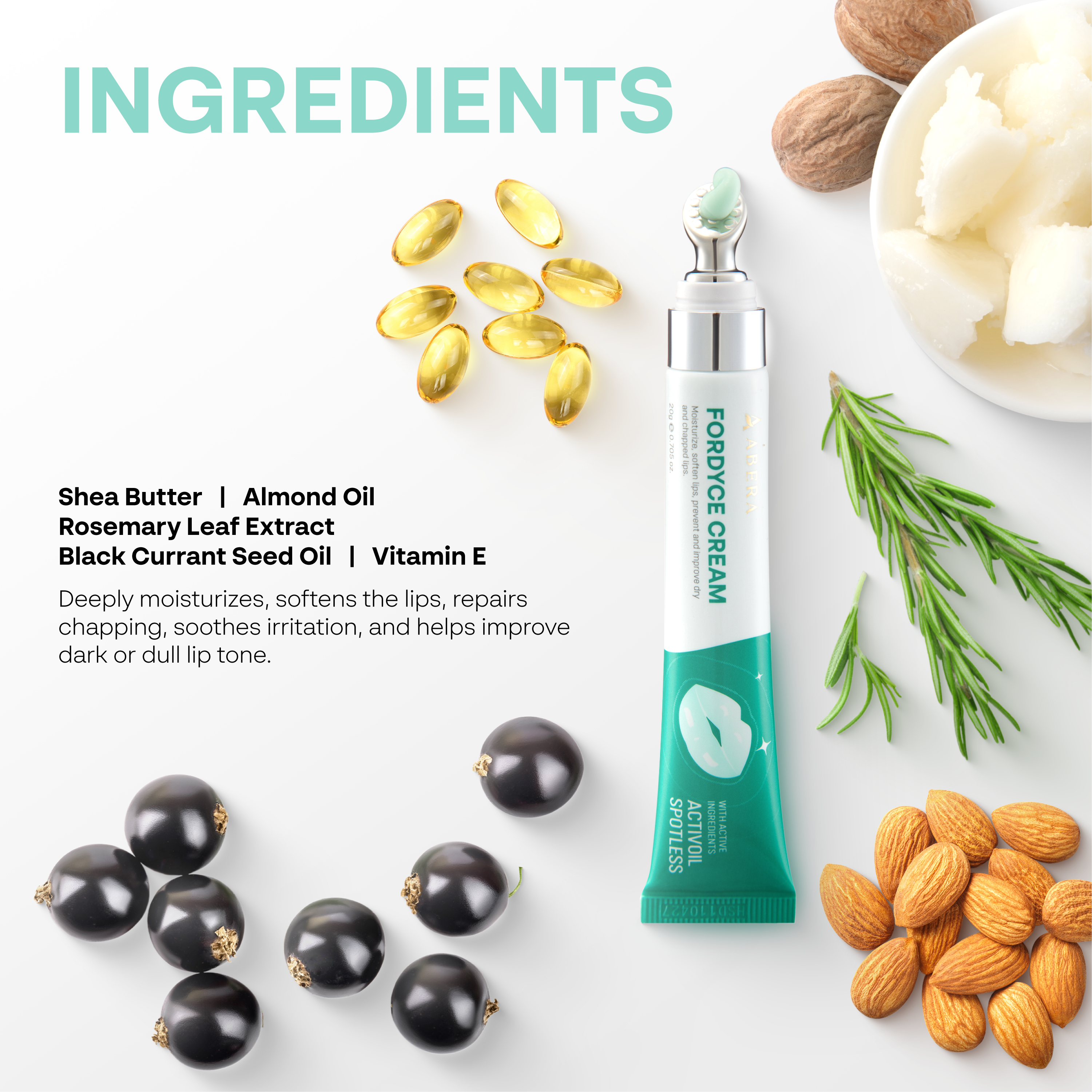 Abera Fordyce Lip Cream