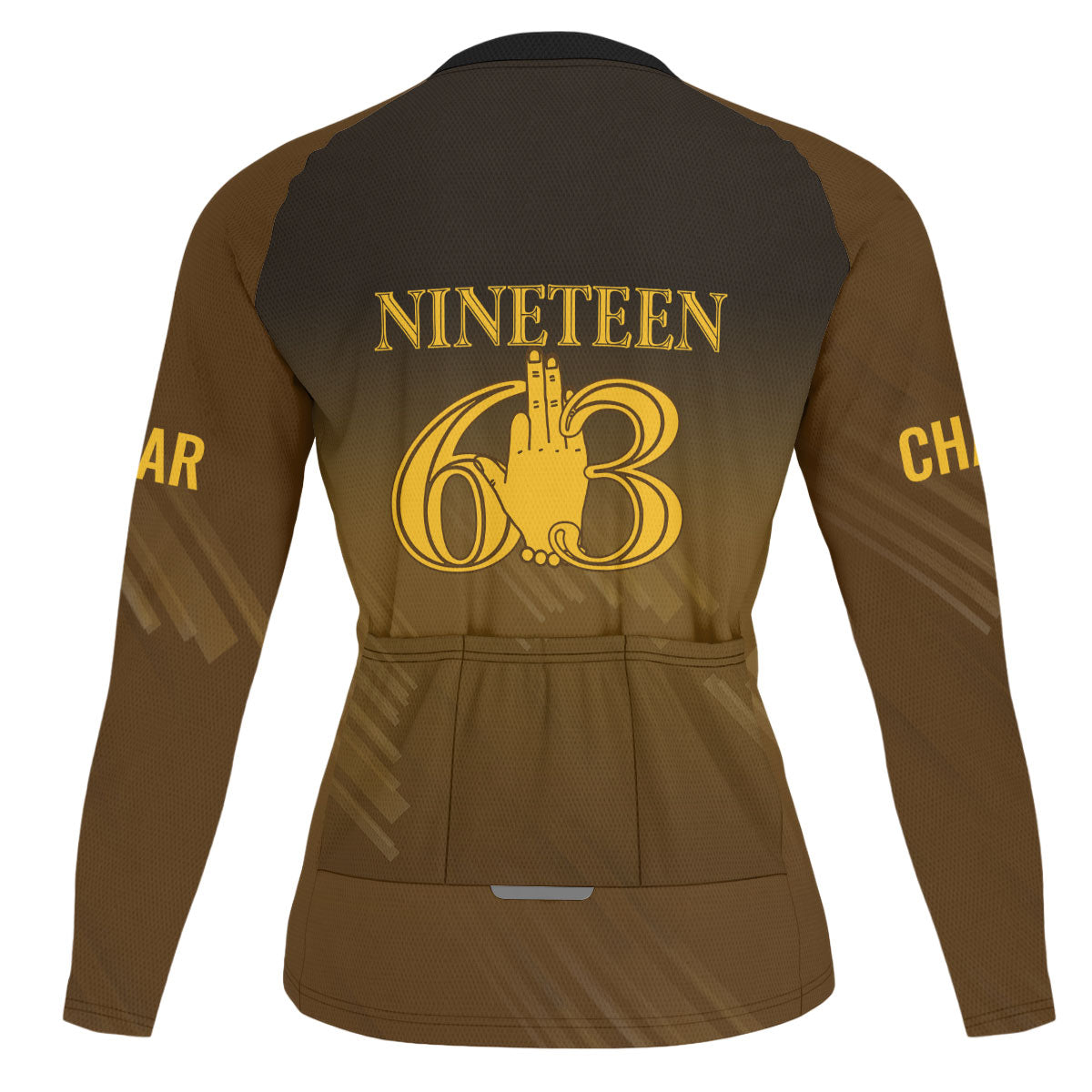 Iota Phi Theta Cycling Jersey Custom Charcoal Brown Iced Style