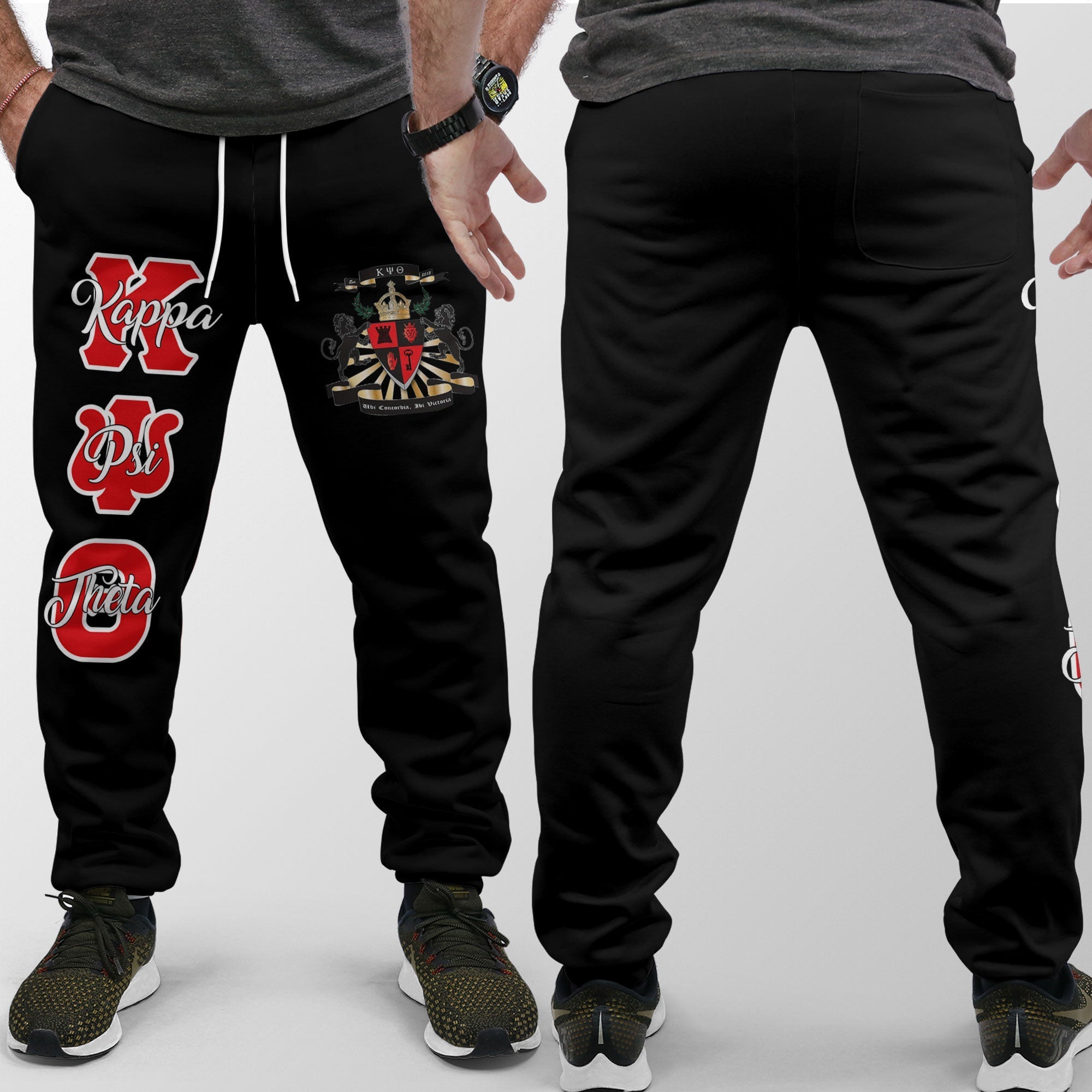 Fraternity Pant - Kappa Psi Theta Jogger Pant Original Dark Style