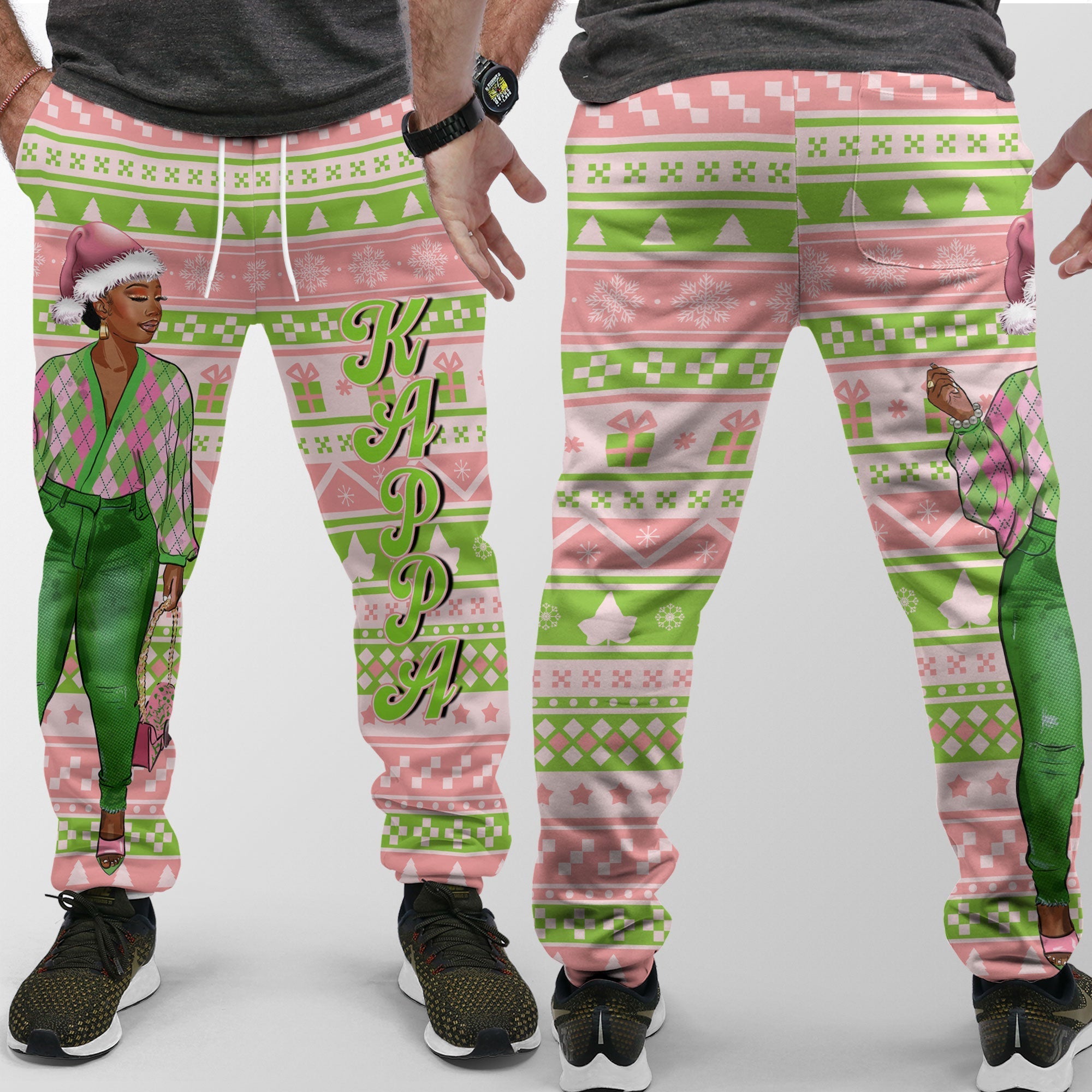 Sorority Pant - AKA Christmas Jogger Pant Girl New Style