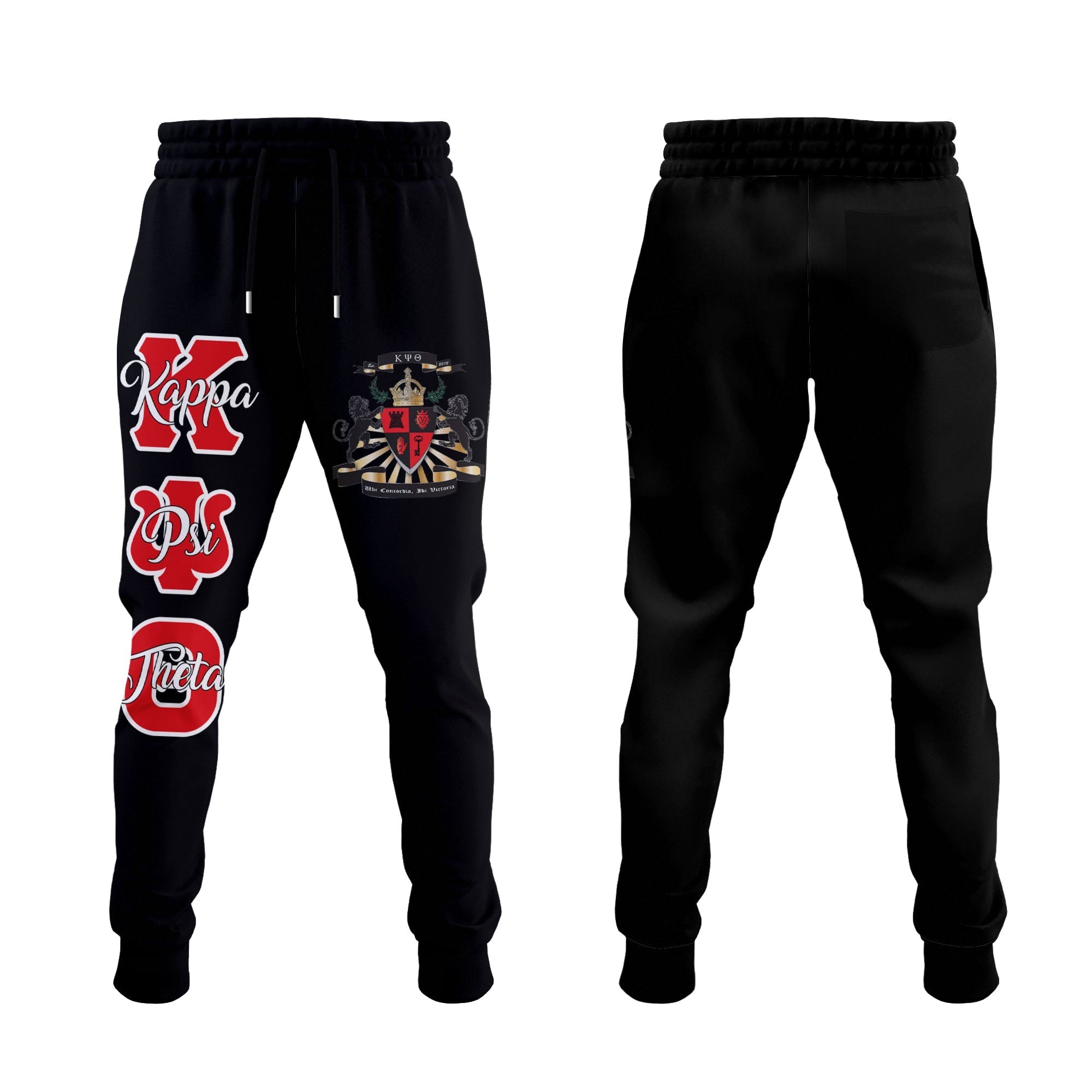 Fraternity Pant - Kappa Psi Theta Jogger Pant Original Lion Claws Style