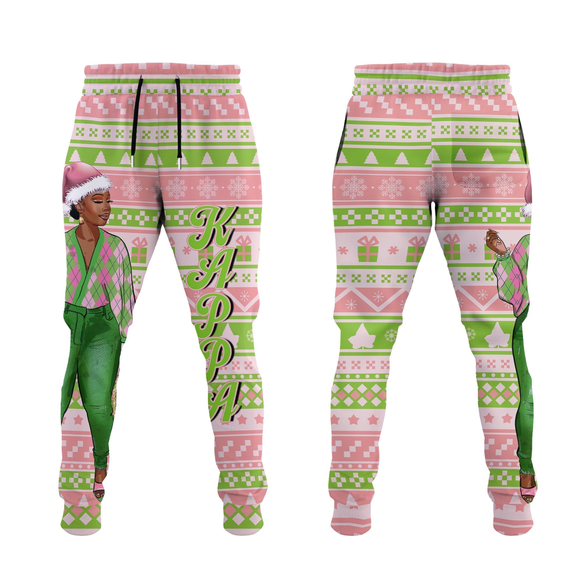 Sorority Pant - AKA Christmas Jogger Pant Girl New Style