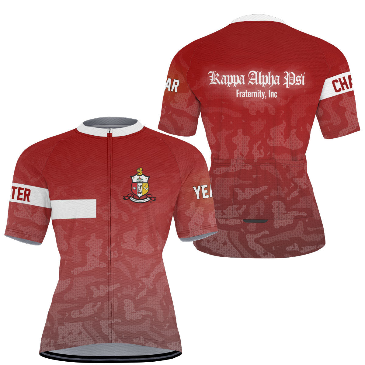Kappa Alpha Psi Cycling Jersey Custom Camouflage Style