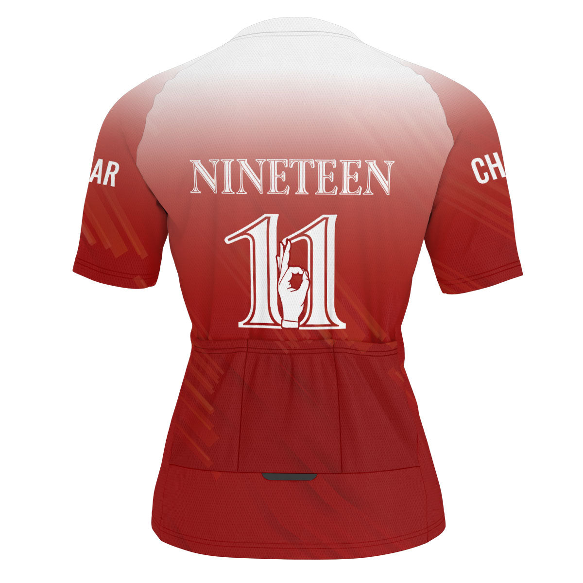 Kappa Alpha Psi Cycling Jersey Custom Crimson White Iced Style