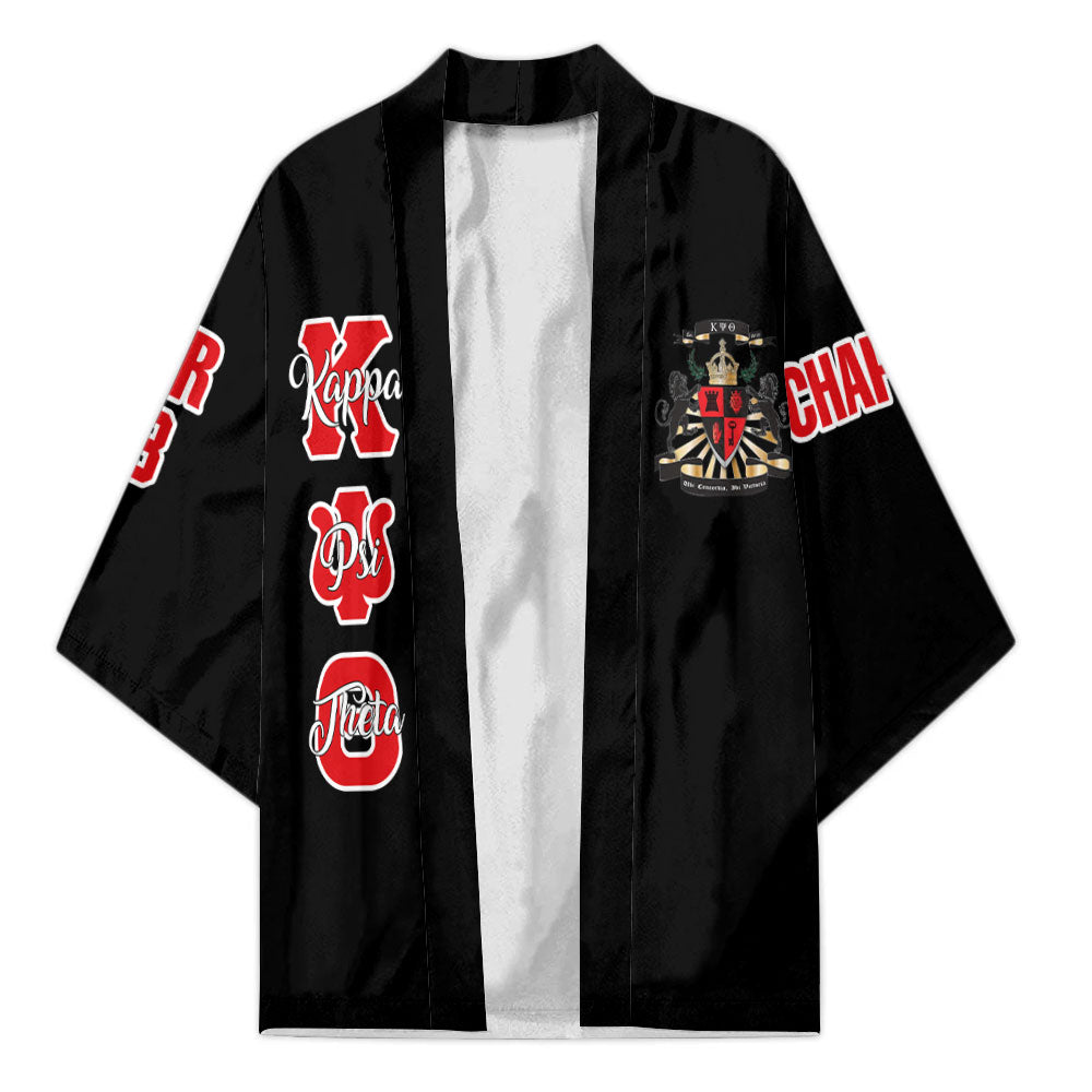 Fraternity Kimono - Personalized Kappa Psi Theta Kimono Original Dark Style