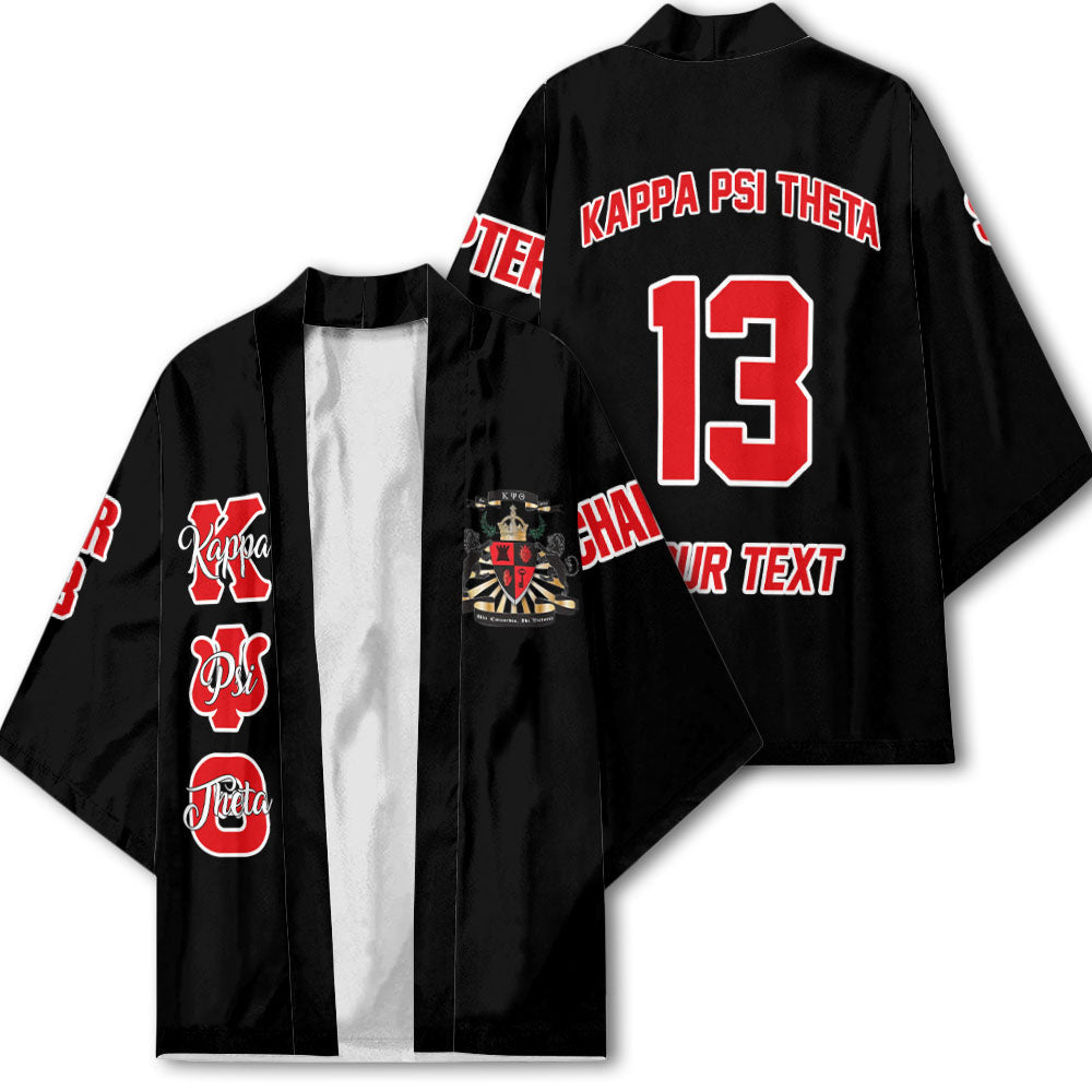 Fraternity Kimono - Personalized Kappa Psi Theta Kimono Original Dark Style