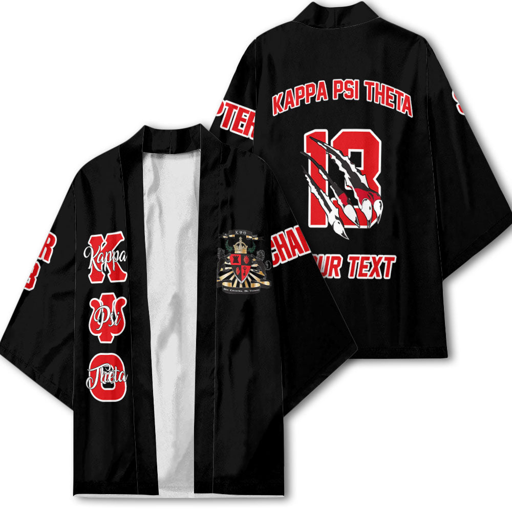 Fraternity Kimono - Personalized Kappa Psi Theta Kimono Original Lion Claws Style
