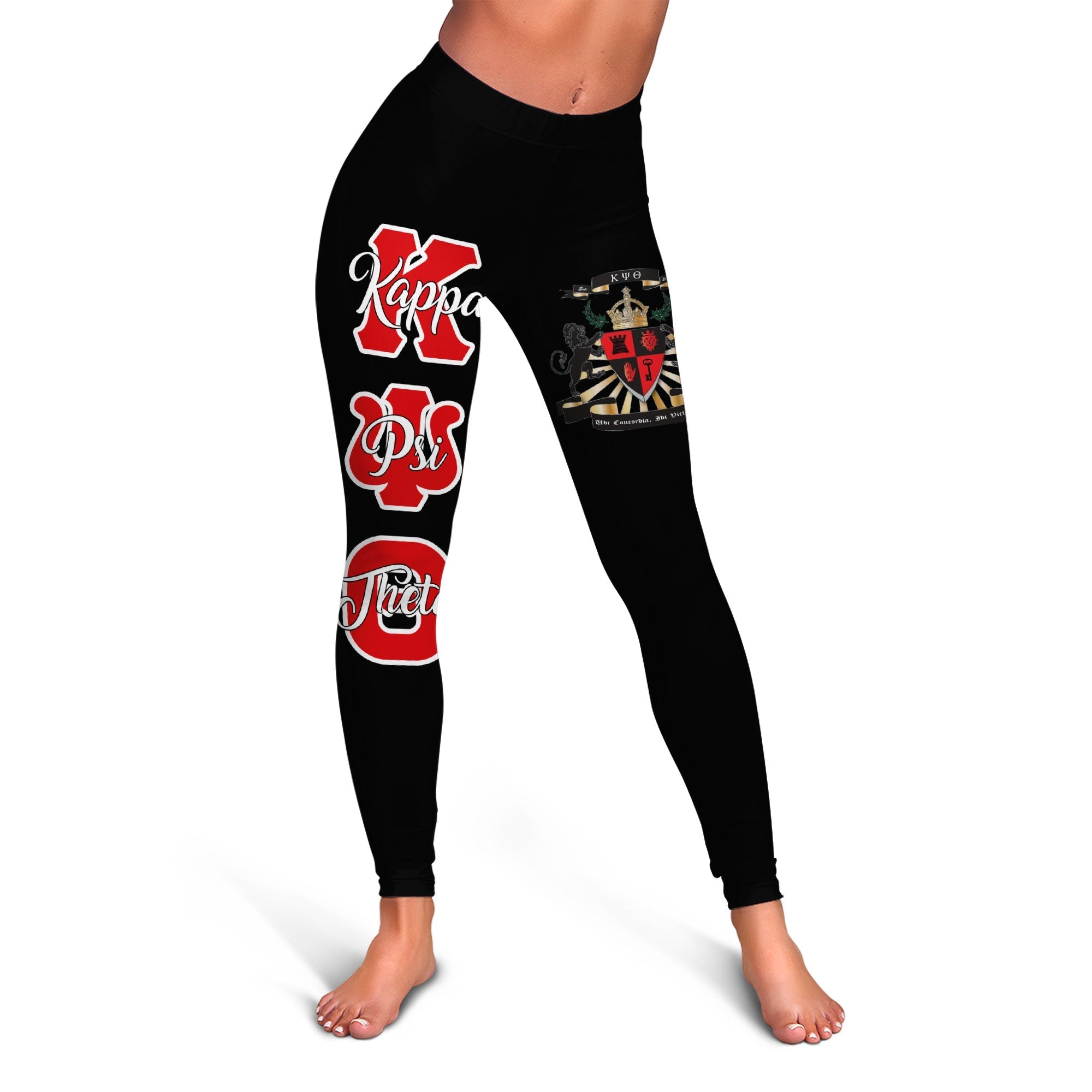 Fraternity Legging - Kappa Psi Theta Legging Original Dark Style