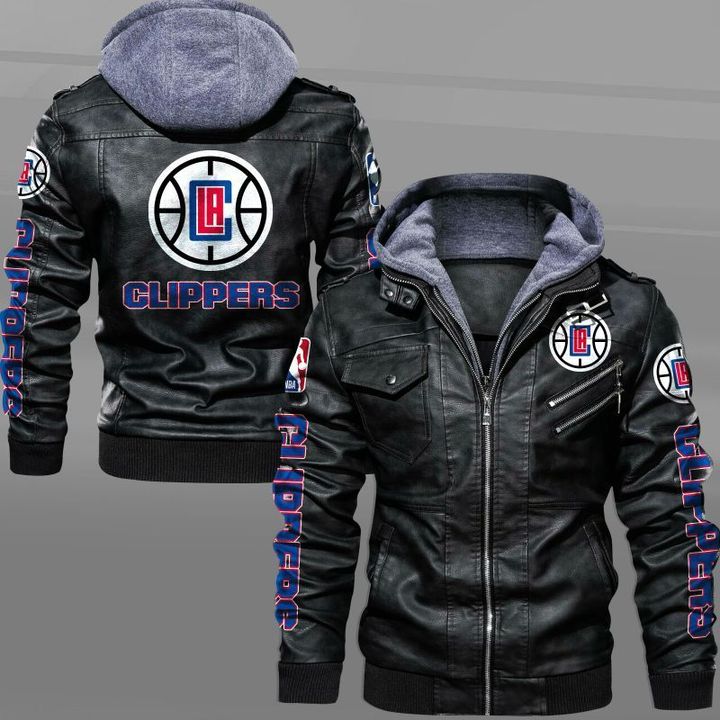 Los Angeles Clippers Leather Jacket - HVsun