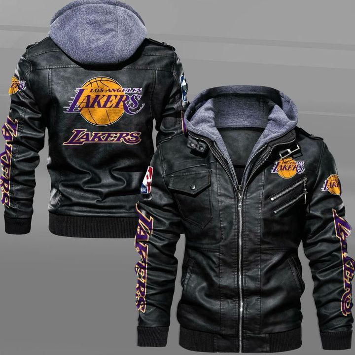 Los Angeles Lakers Leather Jacket - HVsun