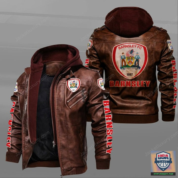 Barnsley F.C Leather Jacket - HVsun