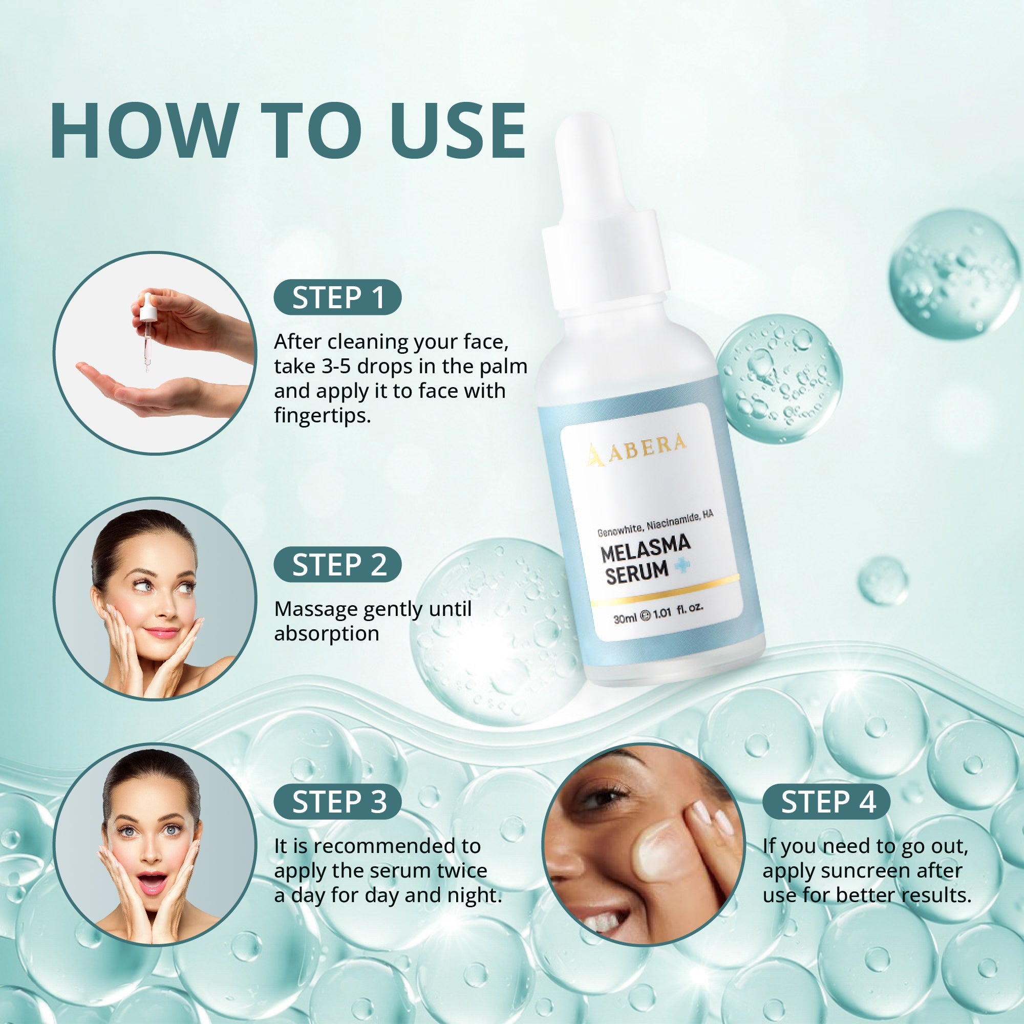 ABERA Melasma Serum Treatment 30ml