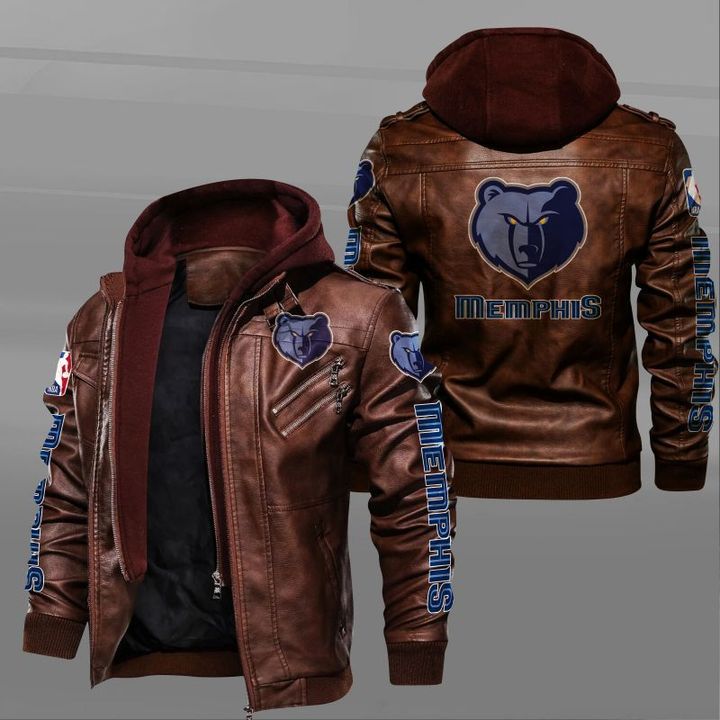 Memphis Grizzlies Leather Jacket - HVsun